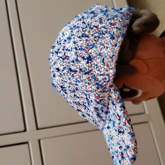 Janie and Jack Blue dress with matching baseball cap. Size 3-6 months. - Picture 5 of 9